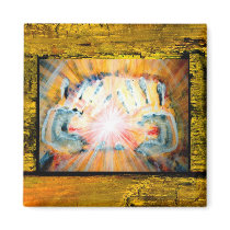 Healing Hands Fridge Magnets