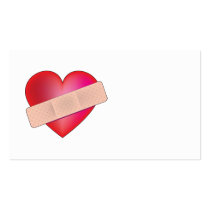 Healing Heart business cards by mariabellimages Healing Heart business cards