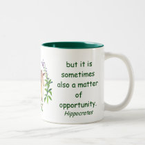"Healing is a matter of time" mug by sagebynature "Healing is a matter of time" mug