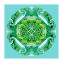 Healing Mandala 4 posters by New_World_Creations Healing Mandala 4 posters