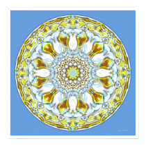 Healing Mandala 8 posters by New_World_Creations Healing Mandala 8 posters