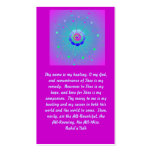 Healing Prayer Business Cards