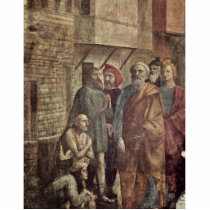 Healing The Shadow Of Peter By Masaccio (Best Qual photo sculptures