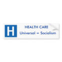 Health Care Bumper Sticker bumper stickers