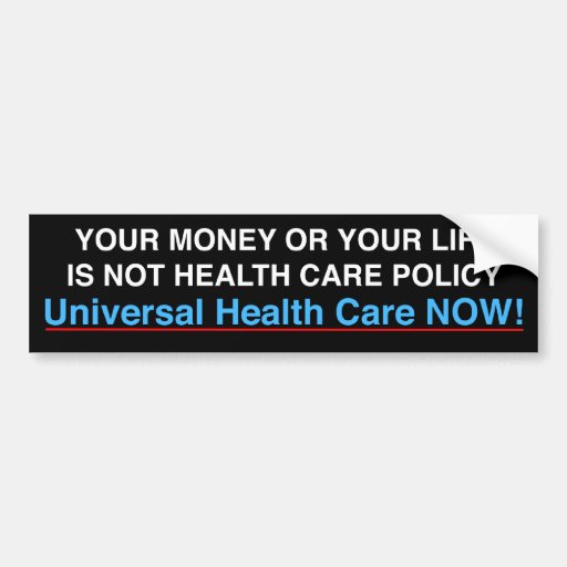 Health Care Bumper Sticker Zazzle