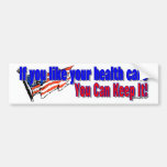 Health Care Debate Sticker Bumper Sticker