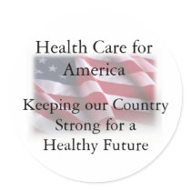 Health Care for America stickers by lf100296 Health Care for America stickers
