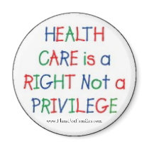 Health Care is a Right Not a Privilege magnets