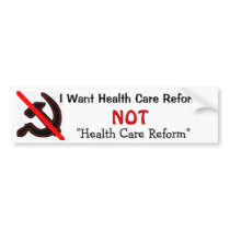 Health care Reform... bumper stickers