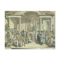 Health Community at the Karlsbader Fountain Postcard