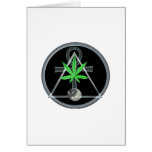 Health, happiness, and wellness greeting card