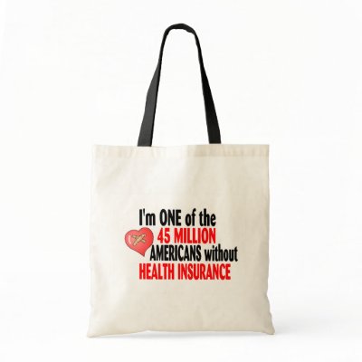 Health Insurance Canvas Bag