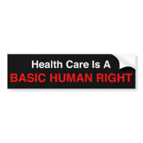 Health Insurance Bumper Sticker bumper stickers