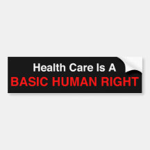 Health Insurance Bumper Sticker