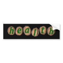 Health Nuts bumper stickers