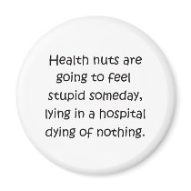 Health Nuts magnets by fullofNuts Health Nuts magnets