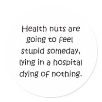 Health Nuts stickers