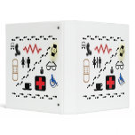 Health Symbols Binders