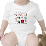 Health Symbols Bodysuits