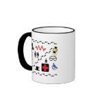 Health Symbols Coffee Mug