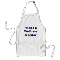 Health & Wellness Monitor aprons by CARDcanhelp Health & Wellness Monitor aprons