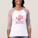 Ladies 3/4 Sleeve Raglan (Fitted)