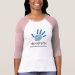 Ladies 3/4 Sleeve Raglan (Fitted)