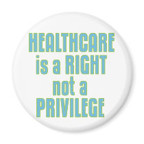 Healthcare is a Right not a Privilege magnets