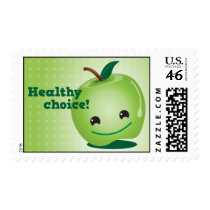 Healthy apple postage Healthy Choice! stamps