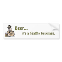 Healthy Beverage Bumper Sticker bumper stickers