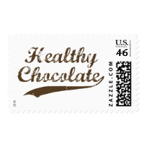 Healthy Chocolate postage by marketchocolate Healthy Chocolate postage