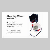 Healthy Clinic Business Card business cards