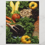 Healthy food flyer design
