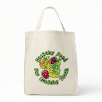 Healthy Food For Healthy Teeth Canvas Bag
