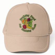 Healthy Food For Healthy Teeth Mesh Hat