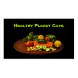 Healthy Foods Restaurant Business Card Template