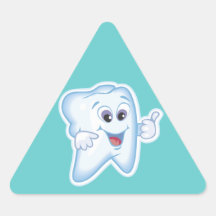 Healthy Happy Tooth Sticker