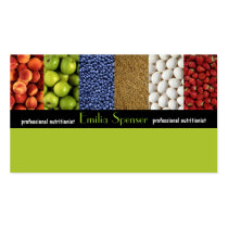 Healthy life  business card business cards