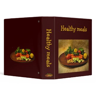Healthy Meals Recipes 3 Ring Binders