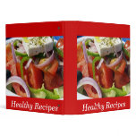Healthy Recipes binders