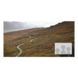 Healy Pass, Winding Road in Ireland. Customized Photo Card