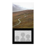 Healy Pass, Winding Road in Ireland. Customized Photo Card