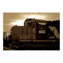 Hear My Train Acomin' Print by sruhs Hear My Train Acomin' Print