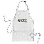 Hear No Evil Have No Fun Apron