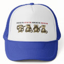 Hear No Evil Have No Fun Hat