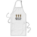 Hear No Evil Monkeys aprons