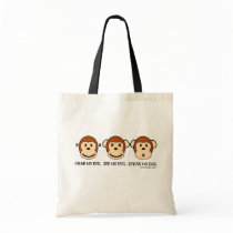 Hear No Evil Monkeys bags