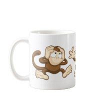 hear no evil, see no evil, speak no evil monkeys mug