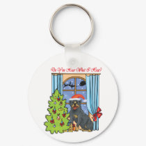 hear rottie keychains
