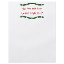 Hear Santa's sleigh bells? Christmas tees & gifts Full Color Flyer